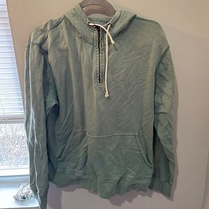 J. Crew quarter zip hoodie